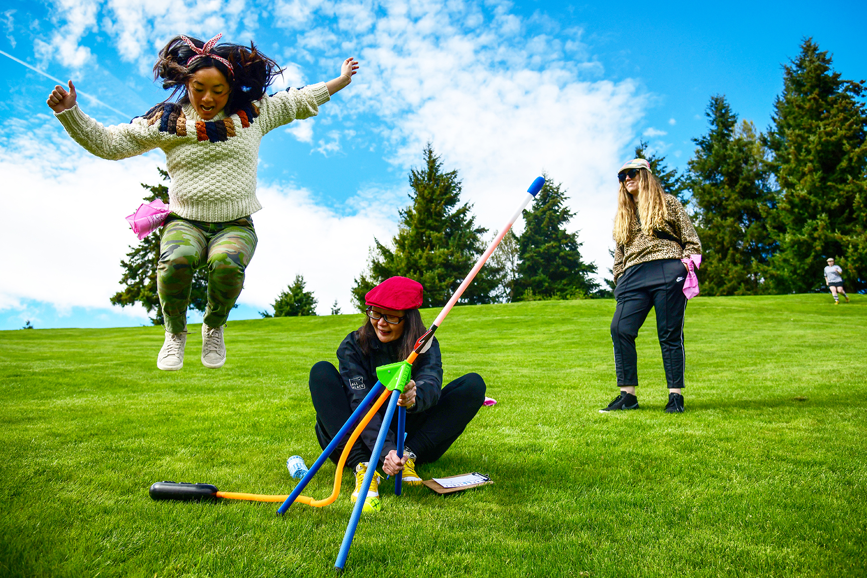 A crazy golf game at a Global Sessions event