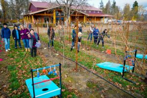 Columbia Hood Crest Winery lawn games