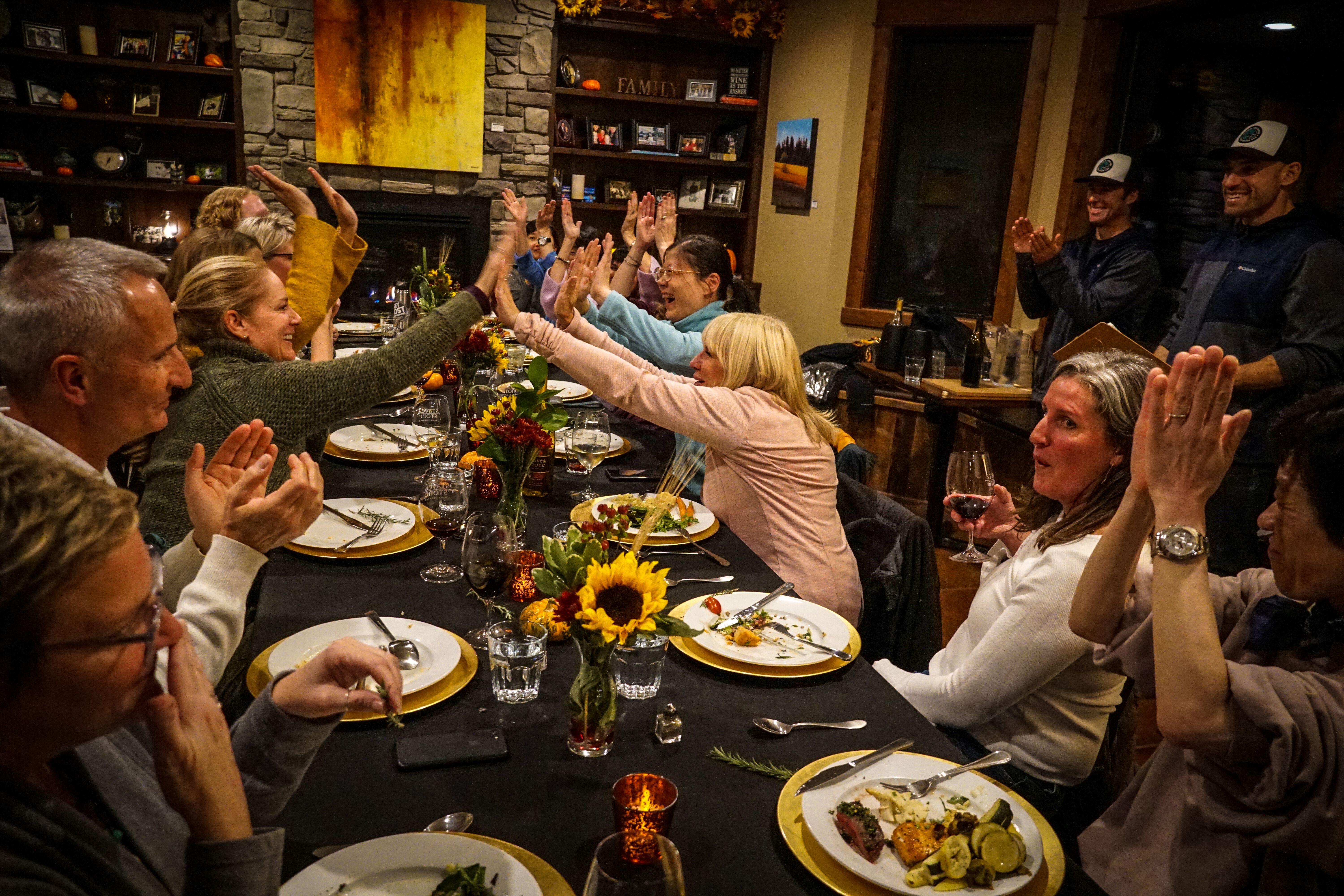 Columbia sportswear dinner