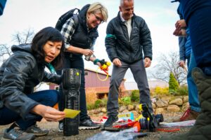 Columbia sportswear rocket launch