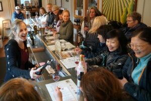 Columbia sportswear wine tasting (1)