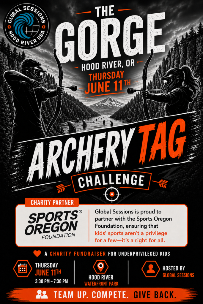archery tag event Hood River Oregon